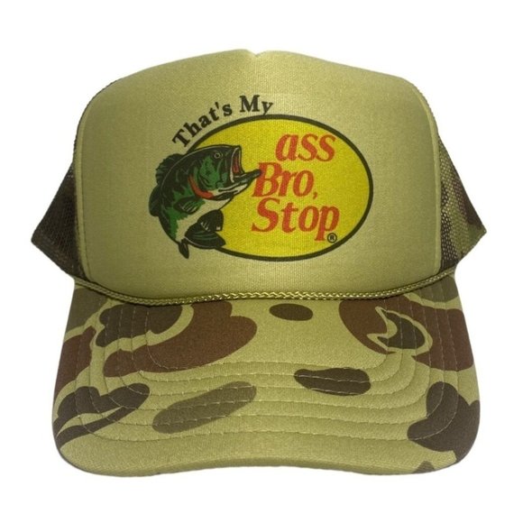 That's My Ass Bro Stop Hat Mesh Hat New Adjustable - Picture 1 of 3